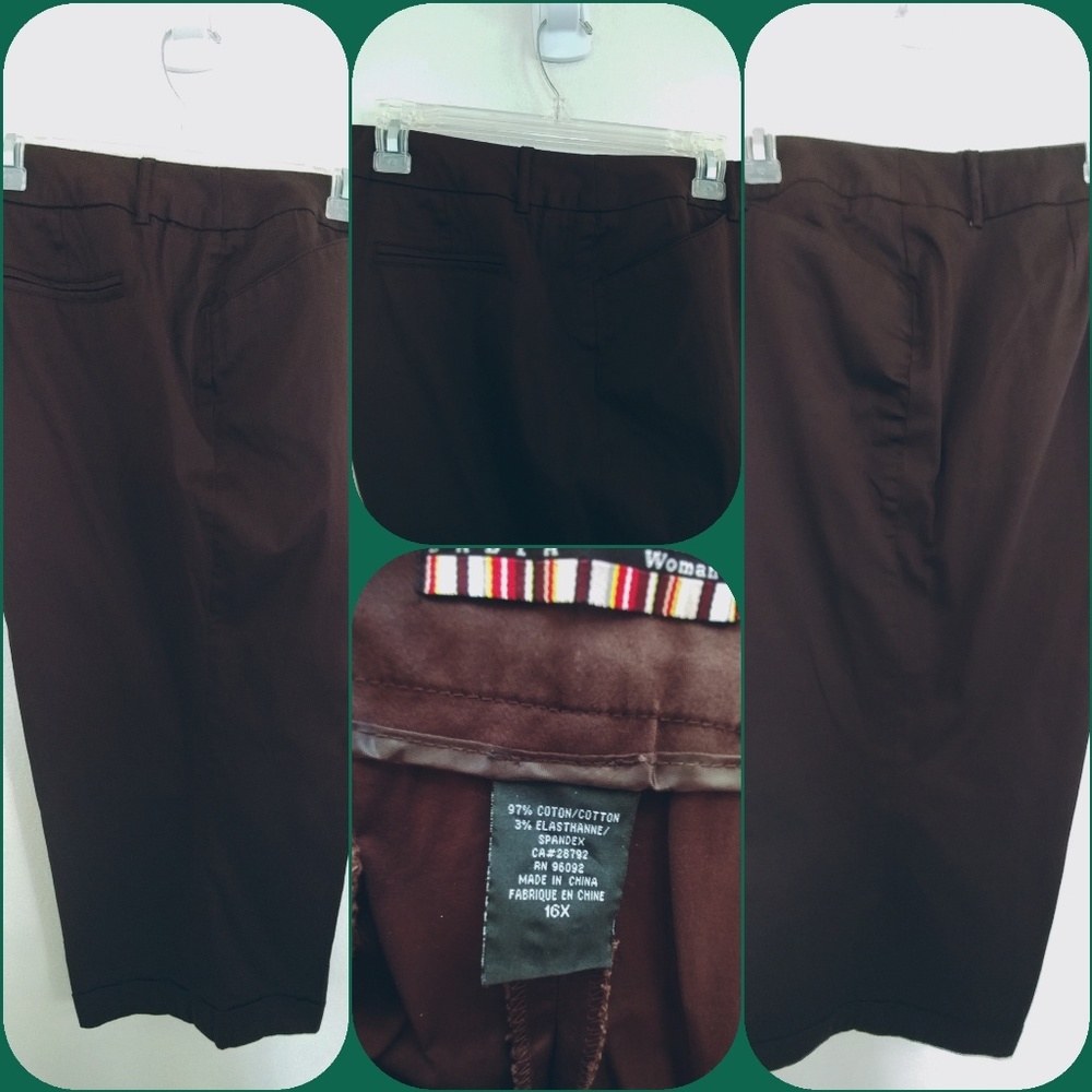 NWOT DALIA WOMAN PANTS SIZE 16X